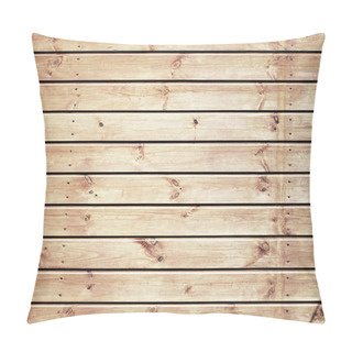 Personality  Old Brown Wooden Planks Texture. Pillow Covers