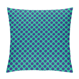 Personality  Seamless Circle Dots Pattern Pillow Covers