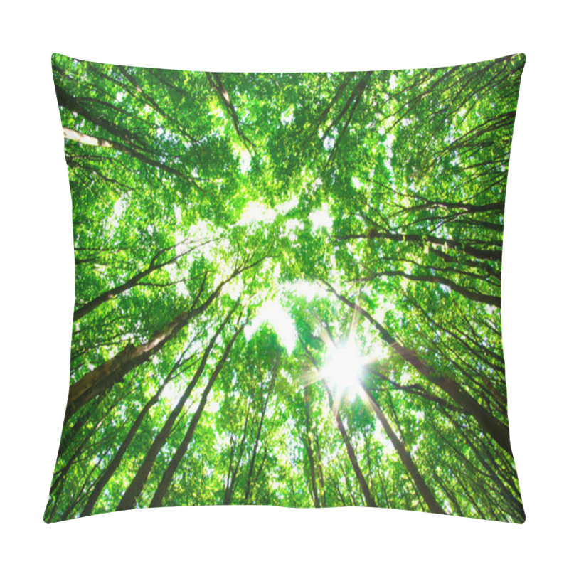 Personality  Green Forest Pillow Covers