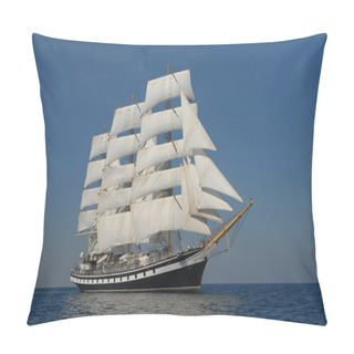 Personality  Sailing Ship Under Full Sail Pillow Covers