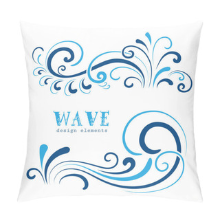 Personality  Wave Swirls Pillow Covers