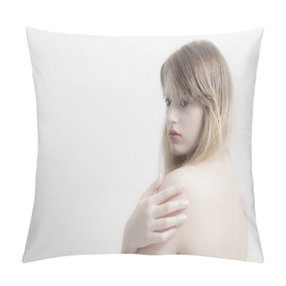 Personality  Porcelain Doll Pillow Covers