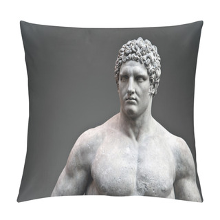 Personality  Statue Of Hercules Pillow Covers