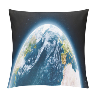 Personality  Planet Earth City Lights Pillow Covers