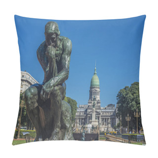 Personality  Congressional Plaza In Buenos Aires, Argentina Pillow Covers
