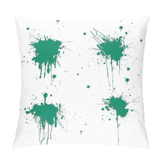 Personality  Green Blob Pillow Covers