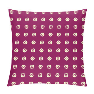 Personality  Simple Background Of Small Flowers. Vetor. Pillow Covers