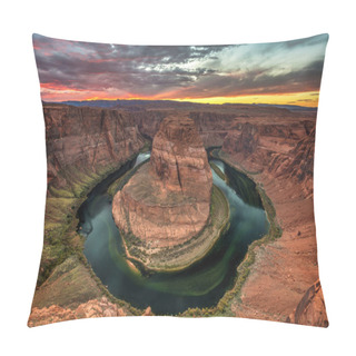 Personality  Horseshoe Bend Sunset Pillow Covers