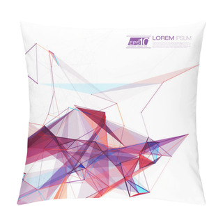 Personality  Abstract Mesh Background Pillow Covers