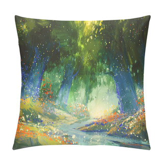 Personality  Mystic Forest Pillow Covers