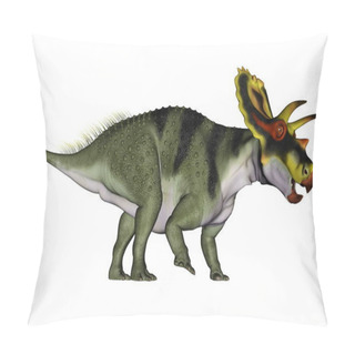 Personality  Anchiceratops Dinosaur - 3D Render Pillow Covers