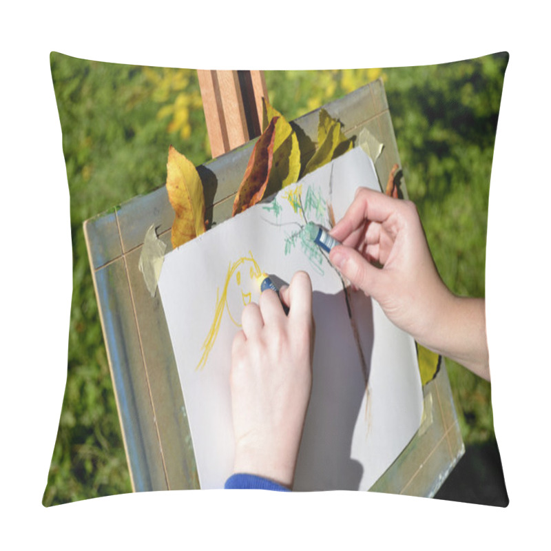 Personality  Drawing autumn pillow covers