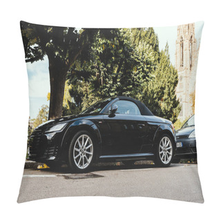 Personality  Audi TT Parked In City Pillow Covers