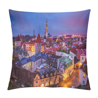 Personality  Tallinn Medieval Old Town, Estonia Pillow Covers