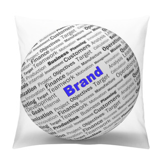 Personality  Brand Identity Shows Using A Trademark For Company Recognition - Pillow Covers