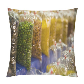 Personality  Dried Goods At A Market Pillow Covers