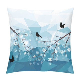 Personality  Snow Trees Pillow Covers