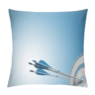 Personality  Same Objective, Target Arrow Pillow Covers