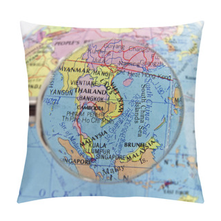 Personality  Asia Pillow Covers