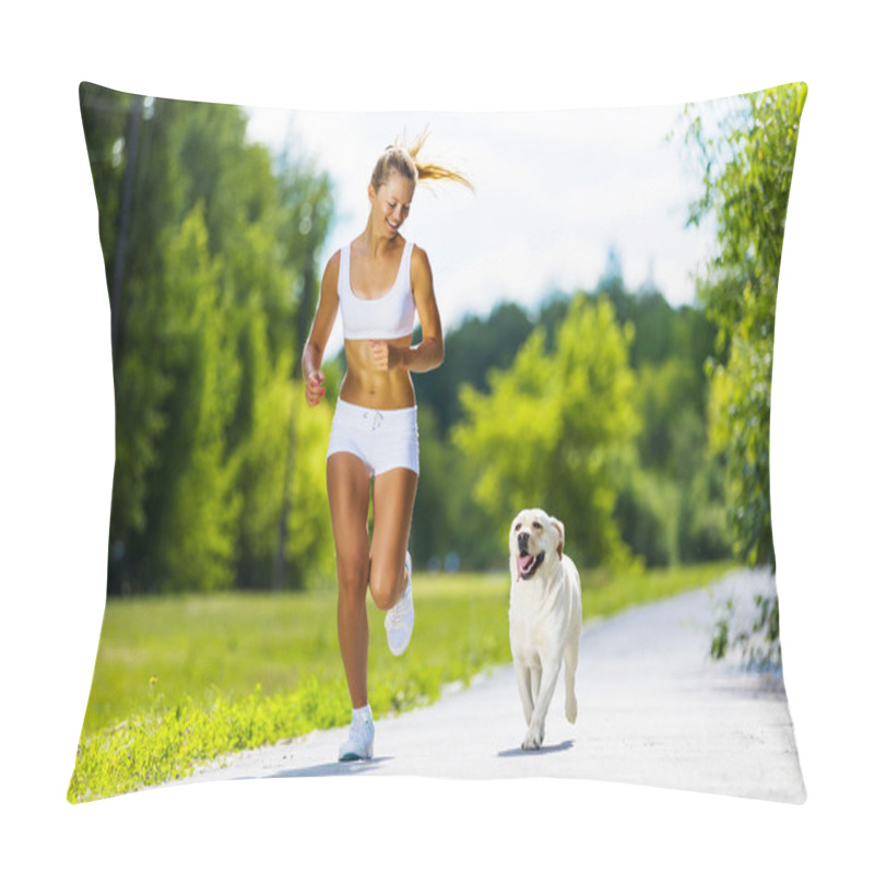 Personality  Sport Girl Pillow Covers