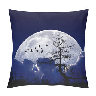 Personality  Midnight Moon Pillow Covers