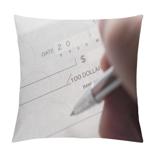 Personality  Prepare Writing A Check  Pillow Covers