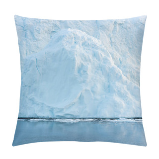 Personality  Arctic Icebergs On The Arctic Ocean In Greenland Pillow Covers