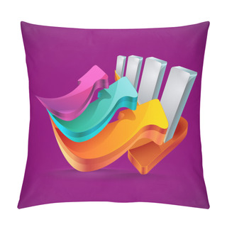 Personality  Set Of Colorful Arrows Pillow Covers