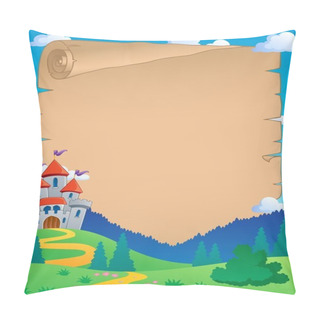 Personality  Fairy Tale Theme Parchment 4 Pillow Covers