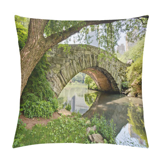 Personality  Bridge In Central Park Pillow Covers