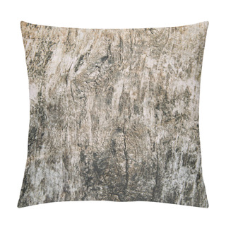 Personality  Close Up Of Shabby Grey Bark Of Tree Pillow Covers