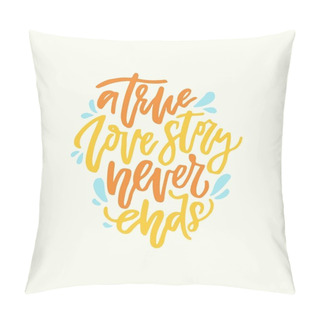 Personality  Romantic Handdrawn Letteirng Pillow Covers