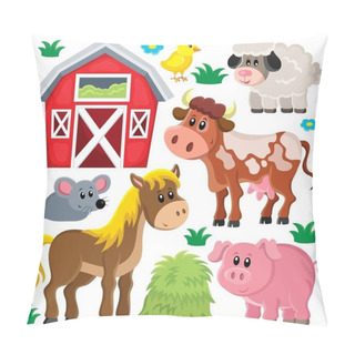 Personality  Farm Animals Set 2 Pillow Covers