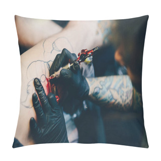 Personality  Making A Tattoo Pillow Covers