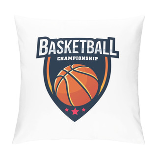 Personality  Basketball Tournament Logos Pillow Covers