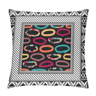 Personality  Scarf Abstract Background Pillow Covers