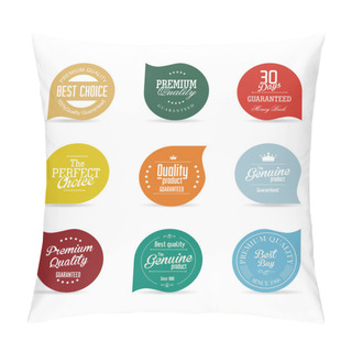 Personality  Sale Stickers And Tags Collection Pillow Covers