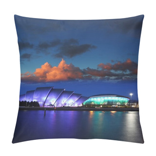 Personality  Glasgow City Buildings On The River Clyde Pillow Covers