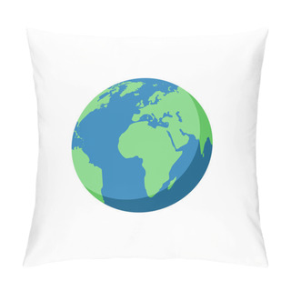 Personality  Planet Earth Icon Pillow Covers