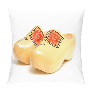 Personality  Dutch Yellow Wooden Shoes Pillow Covers
