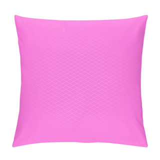 Personality  Vector Halftone Style Rose Pink Color Background Pillow Covers