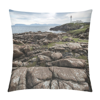 Personality  Lighthouse At Fanad Head, North Coast Of Donegal, Ireland Pillow Covers