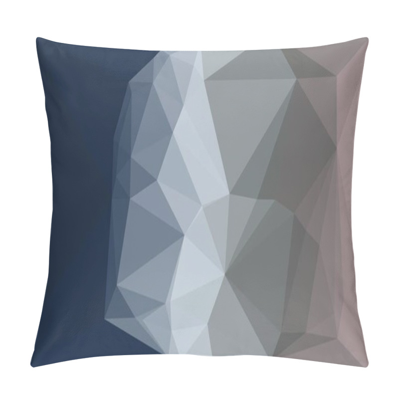 Personality  Minimal Multicolored Polygonal Background Pillow Covers