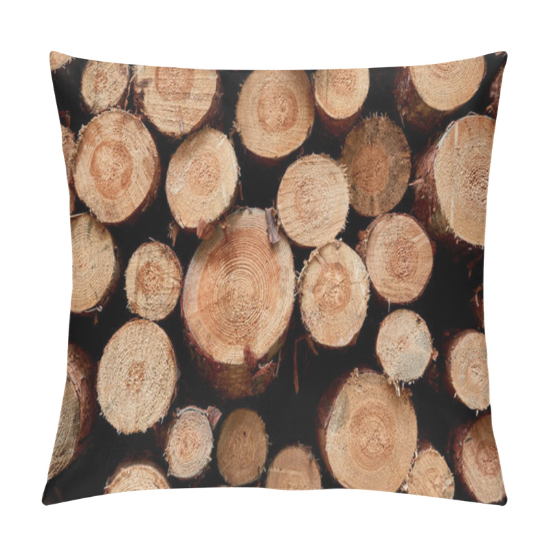 Personality  firewood pillow covers