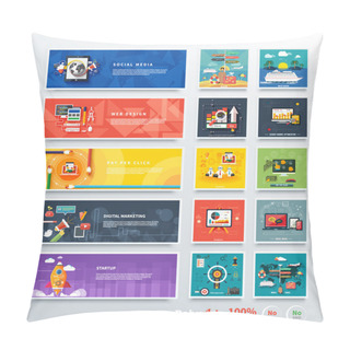 Personality  Management Digital Marketing Srartup Planning Pillow Covers