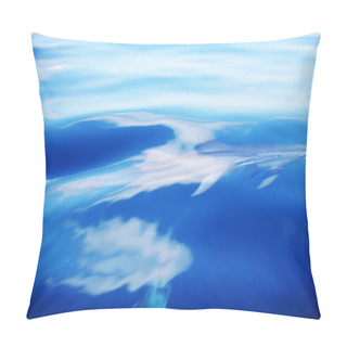 Personality  Dolphins In Ocean Waves Pillow Covers