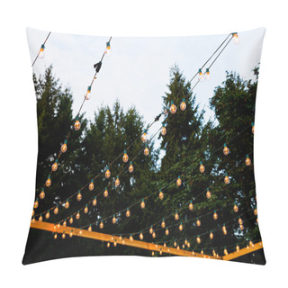 Personality  Hanging Strands Of Lights Pillow Covers