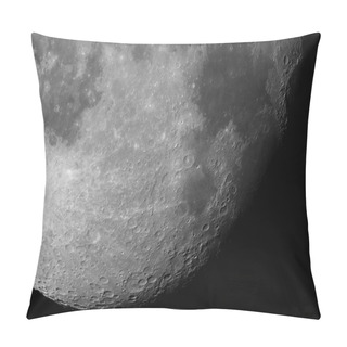 Personality  Close-up Of The Moon Surface Pillow Covers