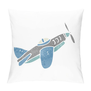 Personality  Retro Cartoon Aeroplane Pillow Covers