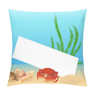 Personality  Sea Shell Frame Pillow Covers